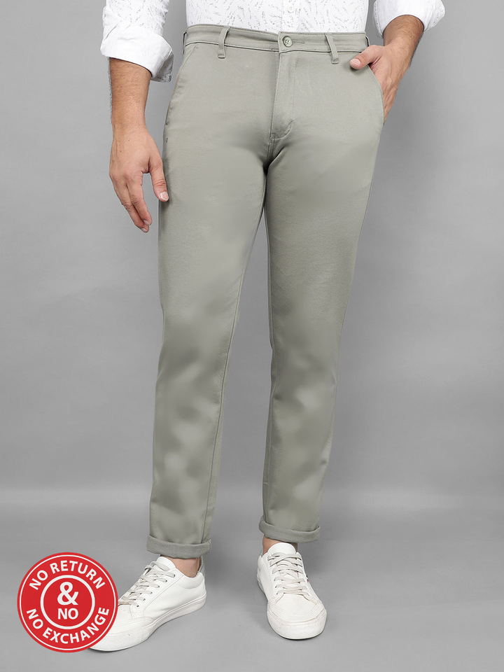 COBB LIGHT OLIVE ULTRA FIT CASUAL TROUSER