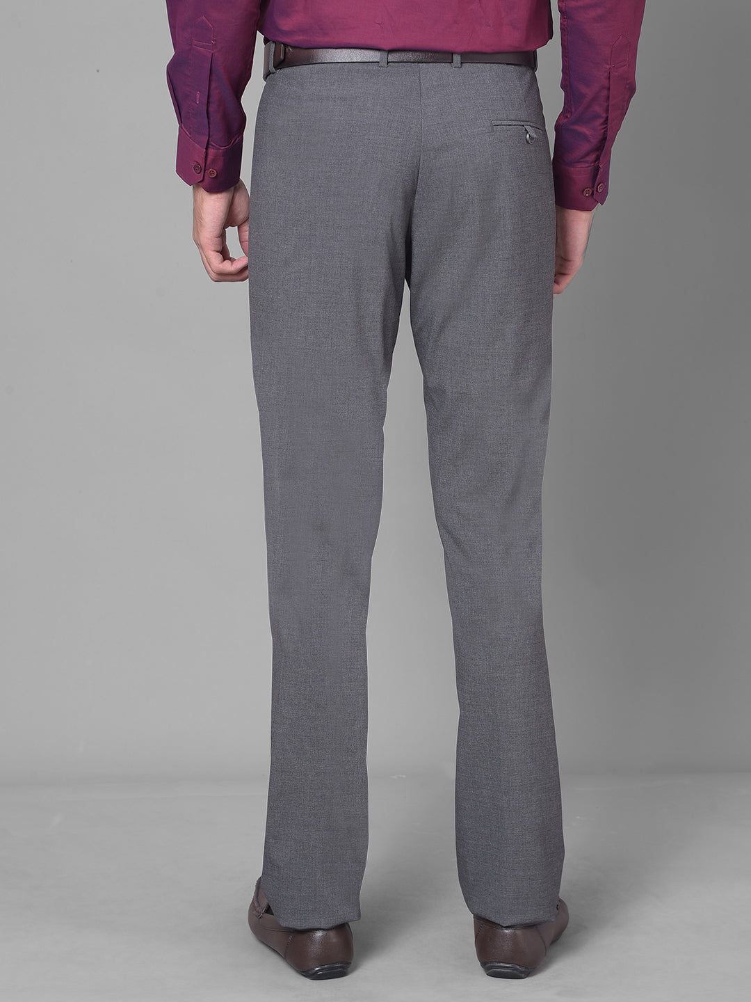 Cobb Grey Ultra Fit Formal Trouser | Premium Quality Fabric | Perfect Fit