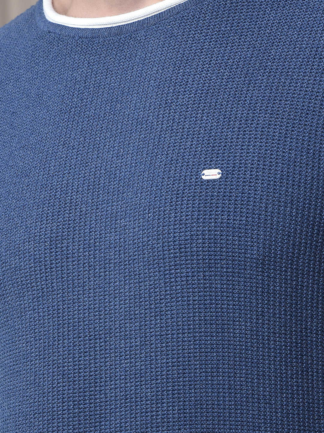 COBB SOLID AIR FORCE ROUND NECK SWEATER