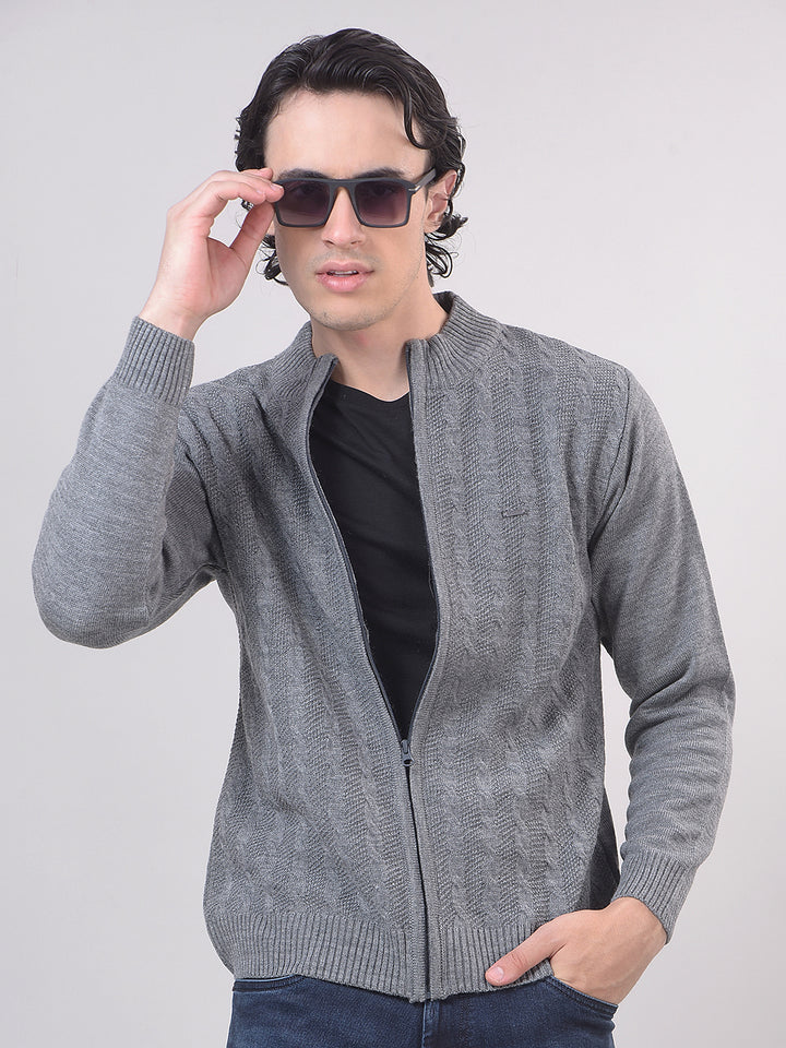 grey sweater