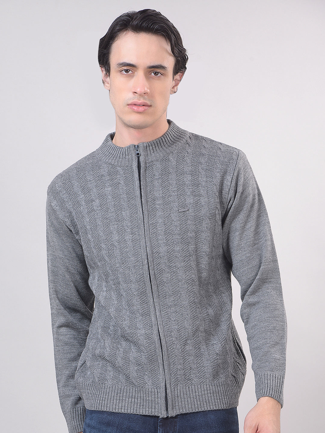 grey sweater