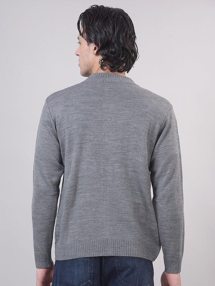 grey sweater