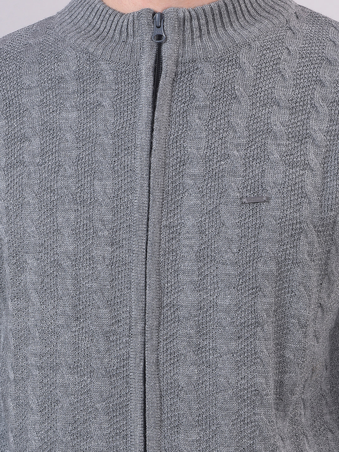 grey sweater