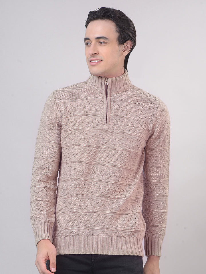 half-zipper sweater
