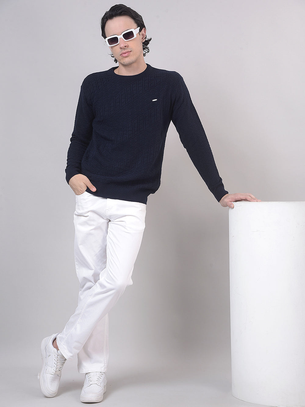 round neck sweater