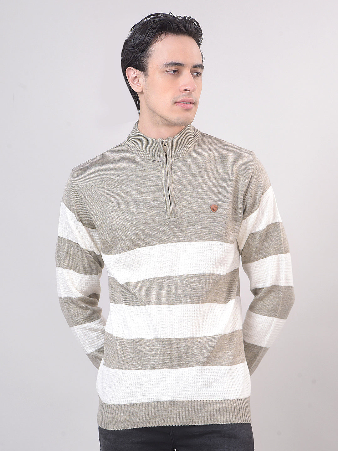 half-zipper sweater