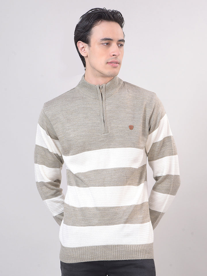 half-zipper sweater