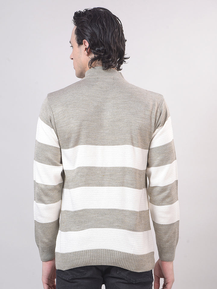 half-zipper sweater