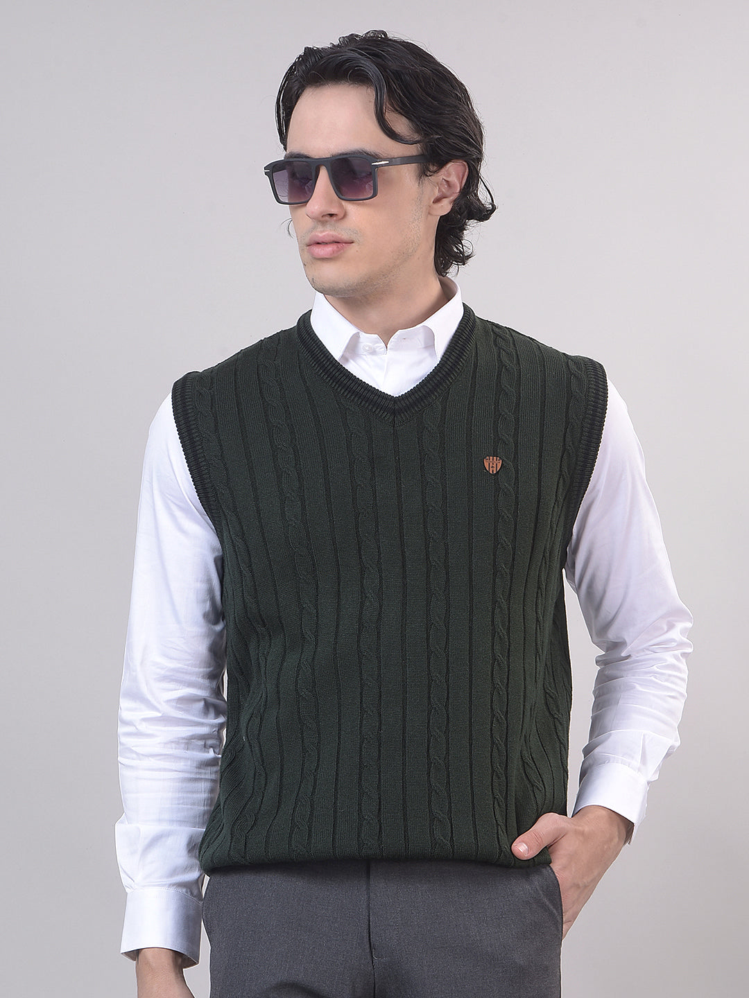 v-neck sweater