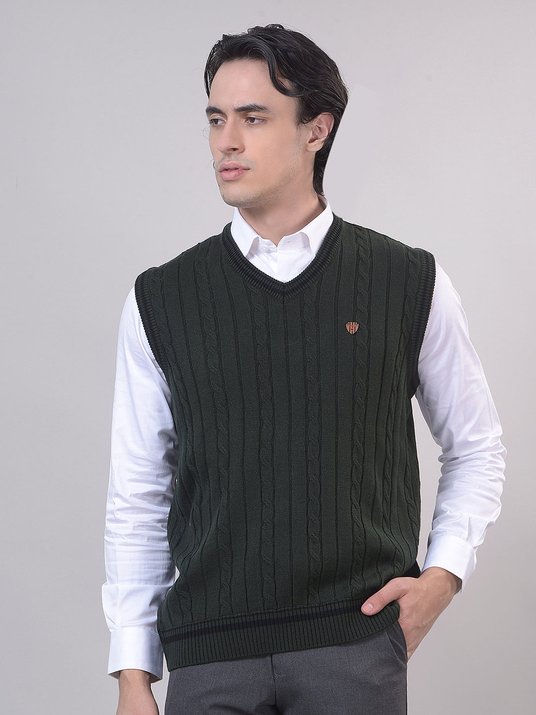 v-neck sweater