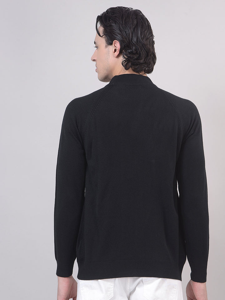 mock neck sweater