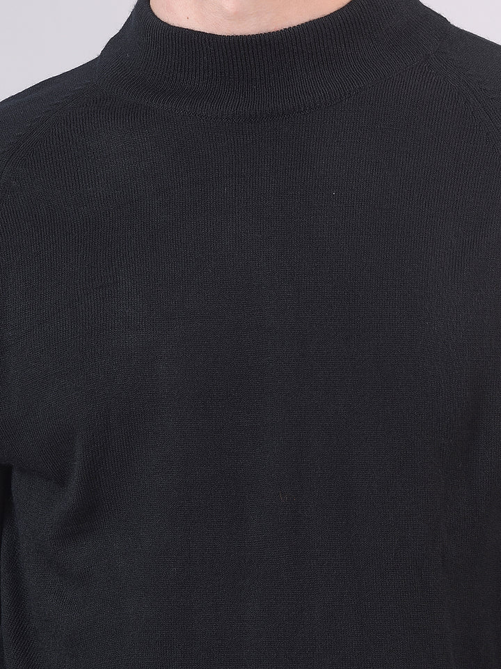 mock neck sweater
