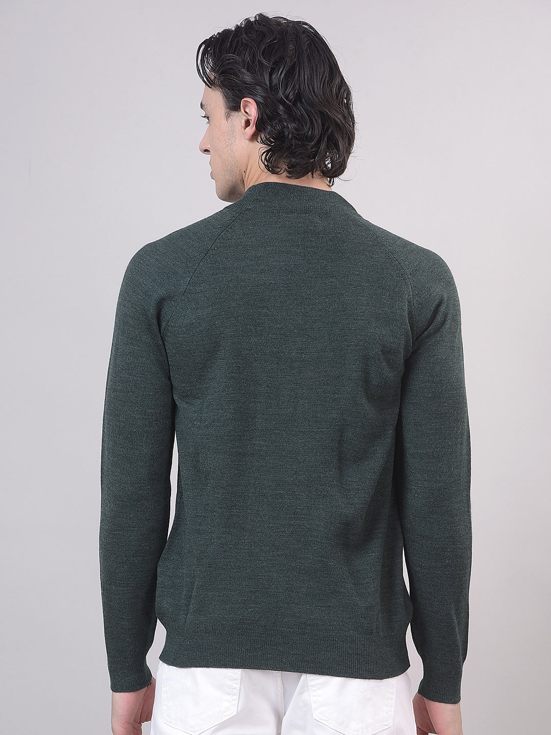 solid sweater