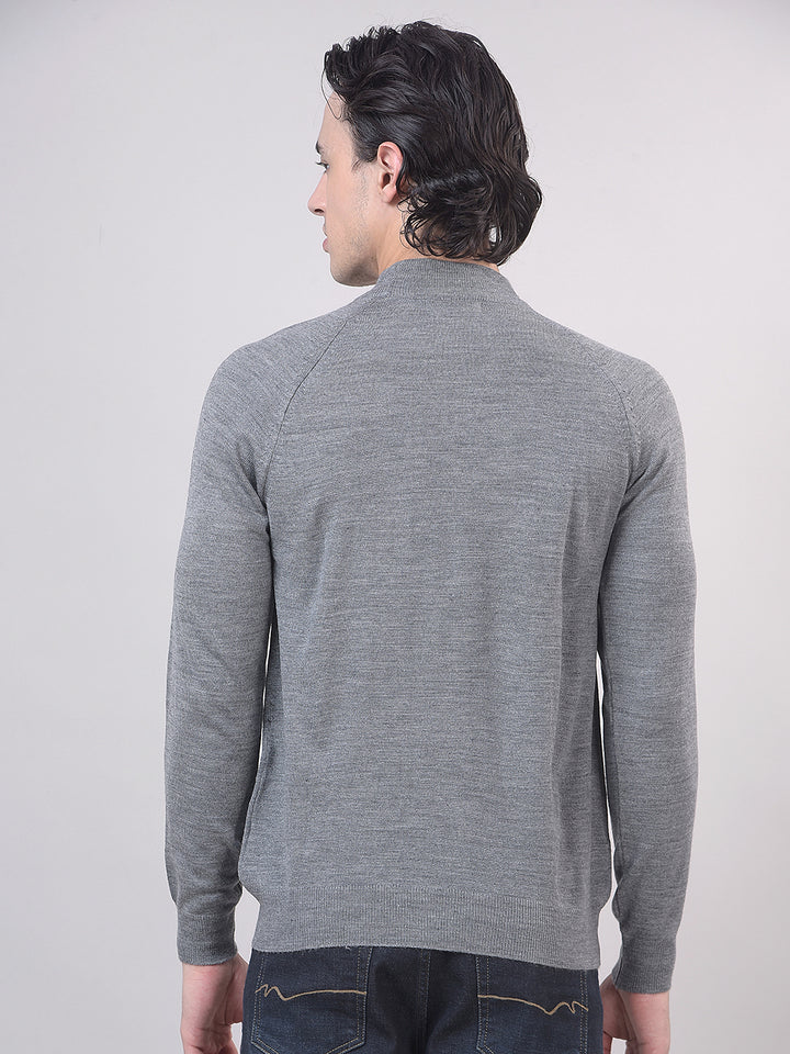 mens mock neck sweater
