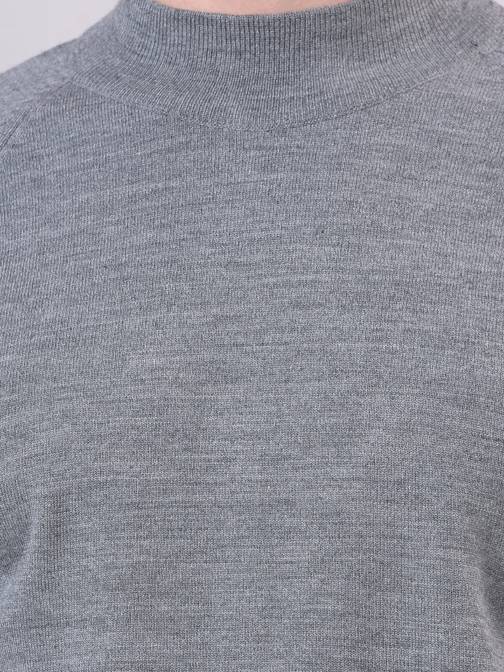 mens mock neck sweater