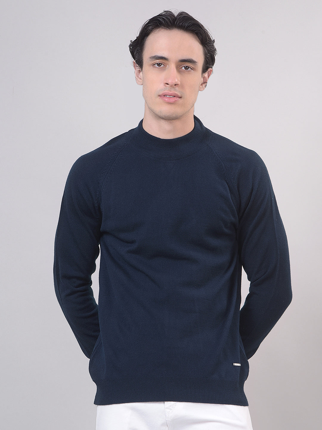 navy blue sweater