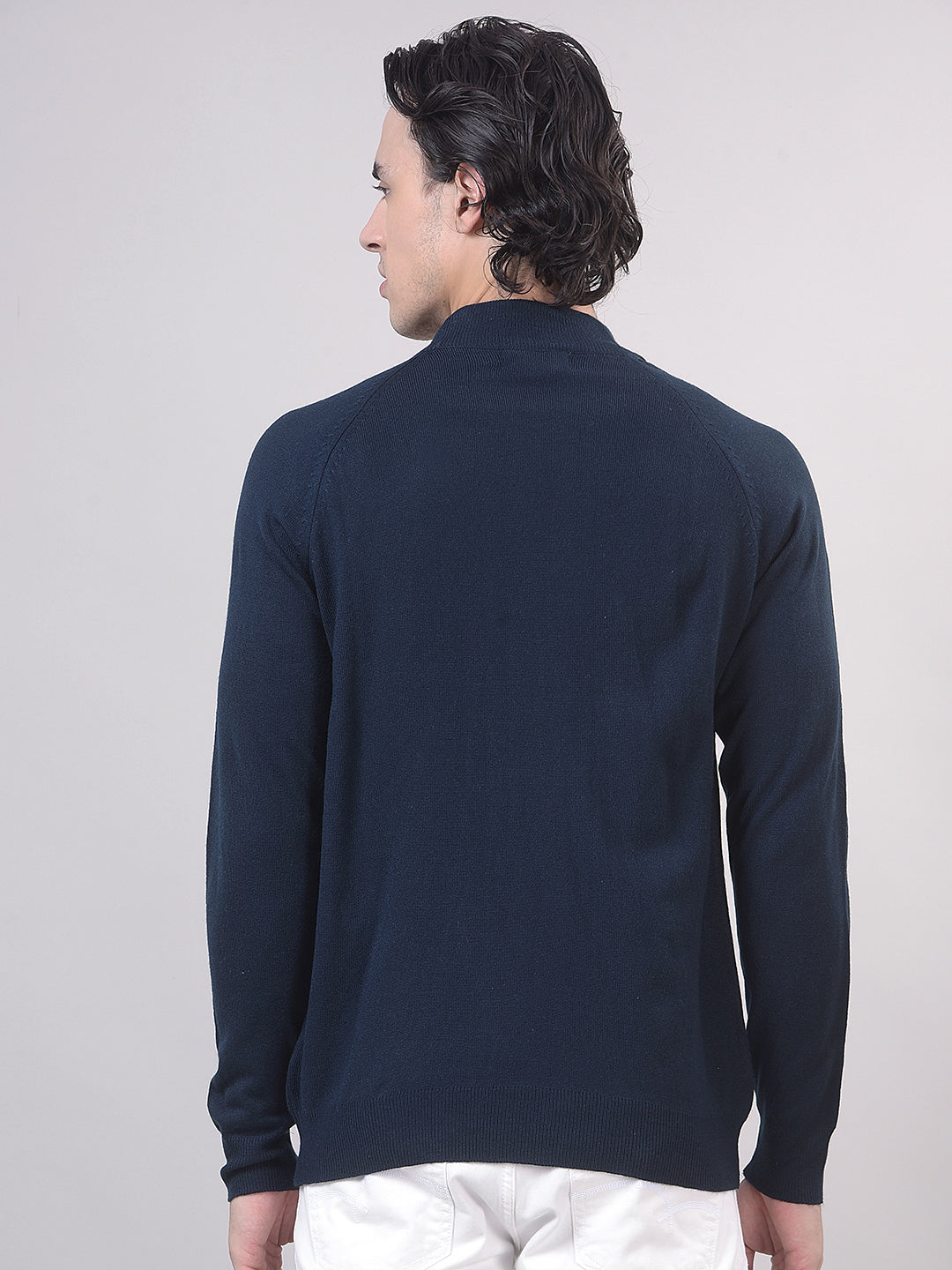 navy blue sweater