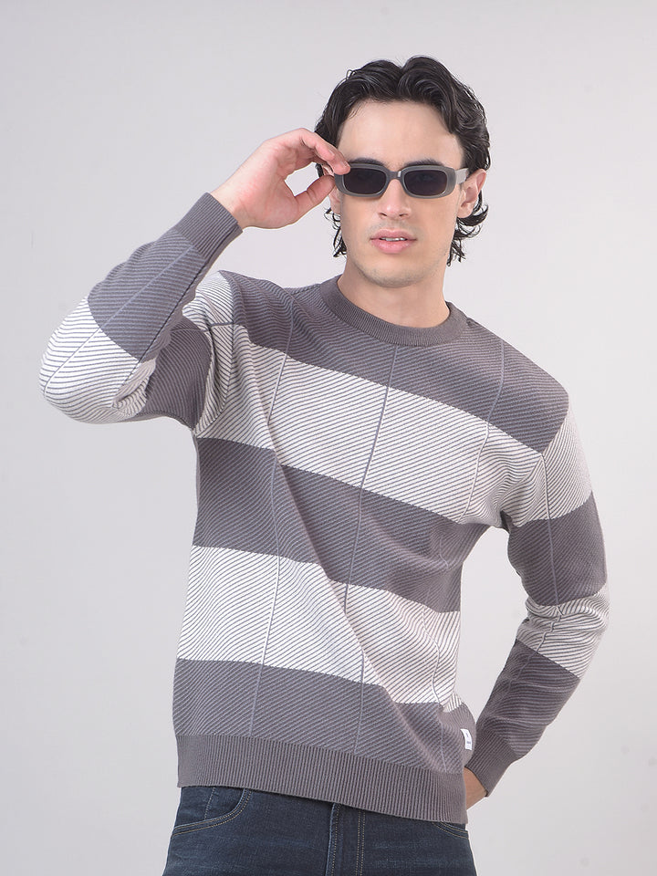 grey sweater