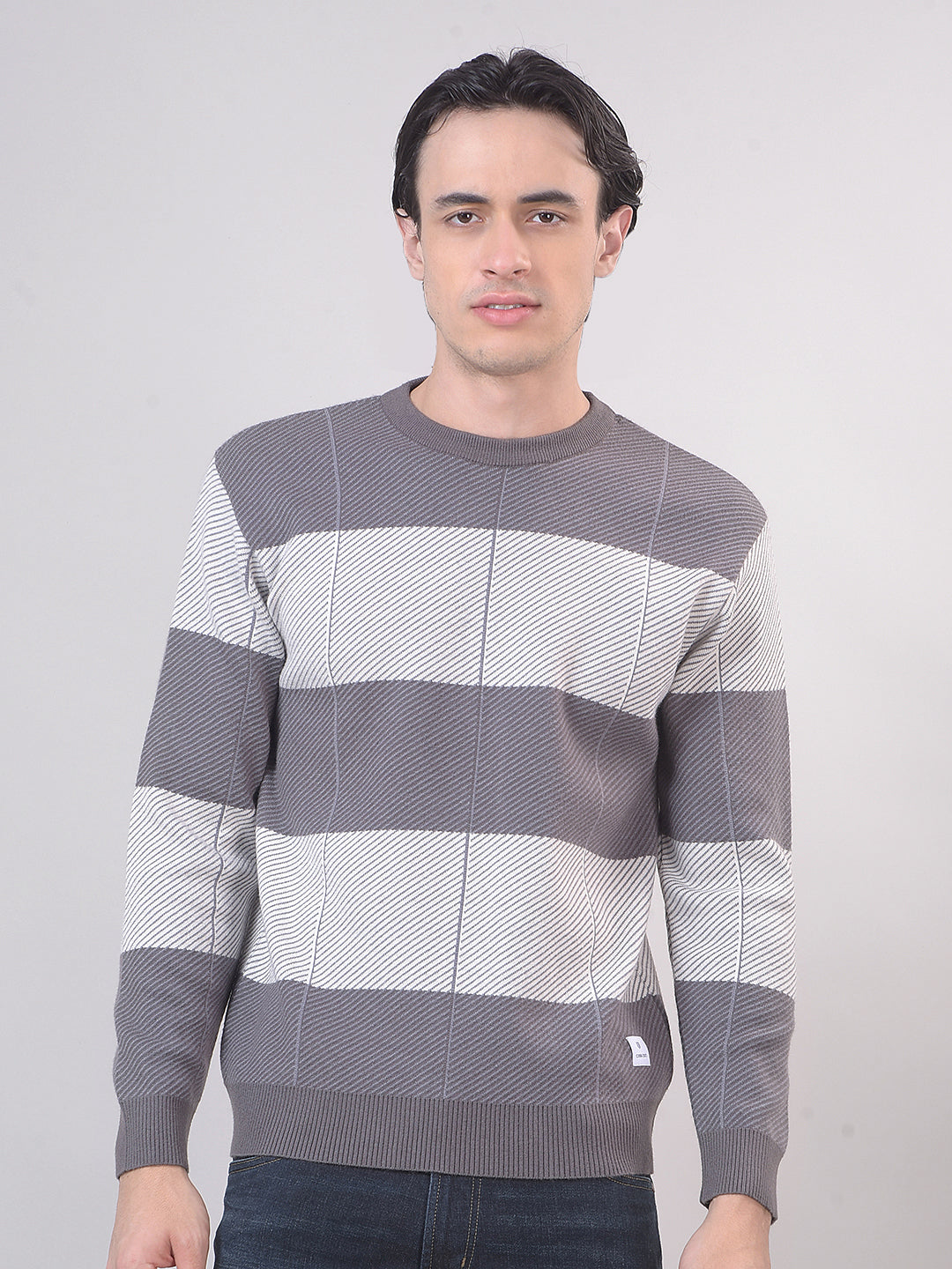 grey sweater