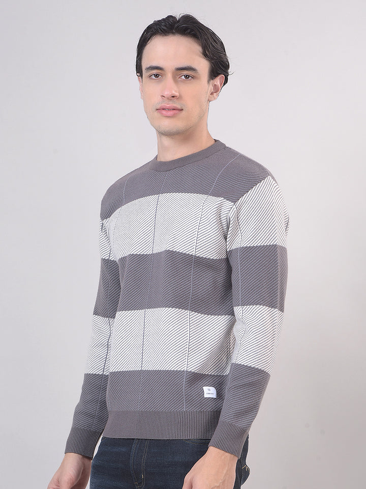 grey sweater