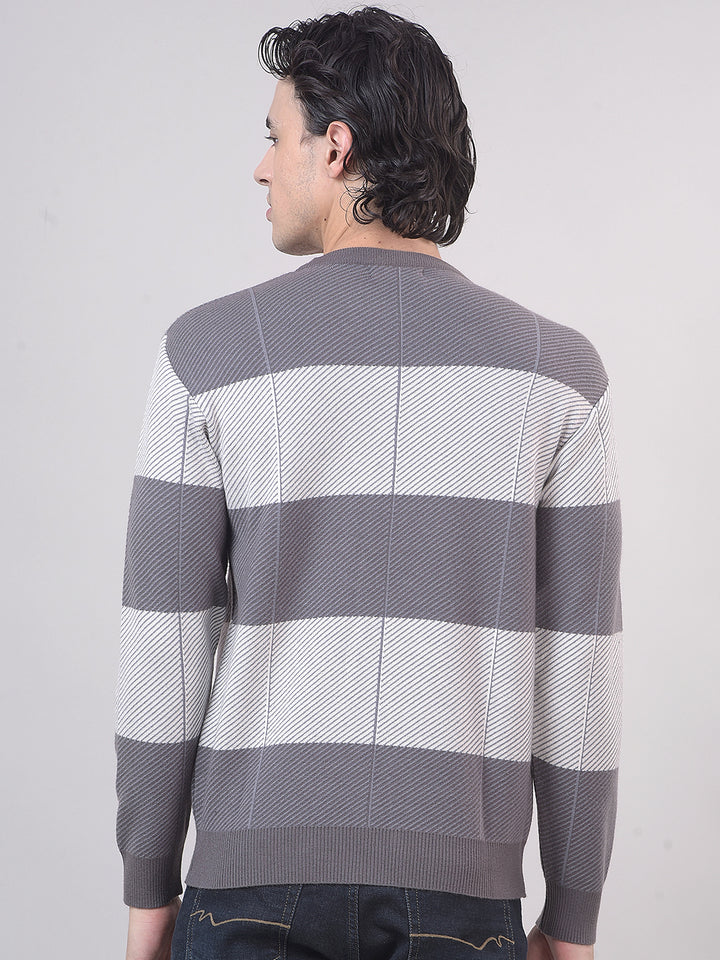 grey sweater