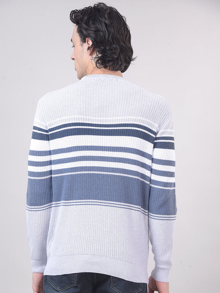 light grey sweater
