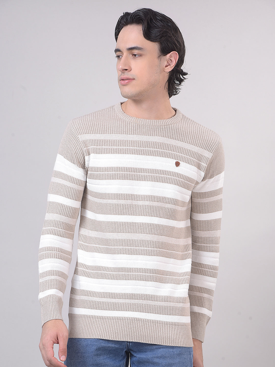 beige sweater