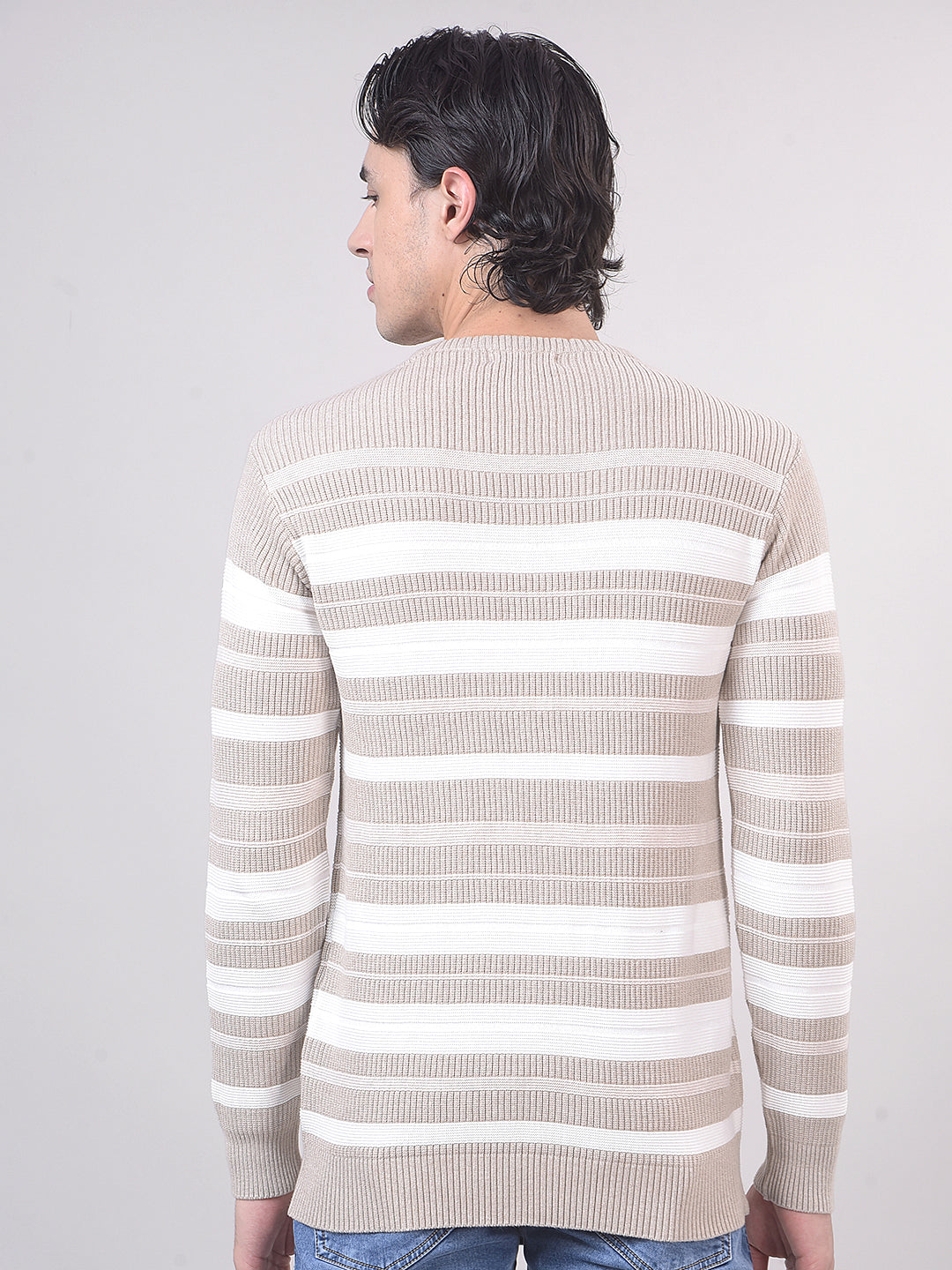 beige sweater