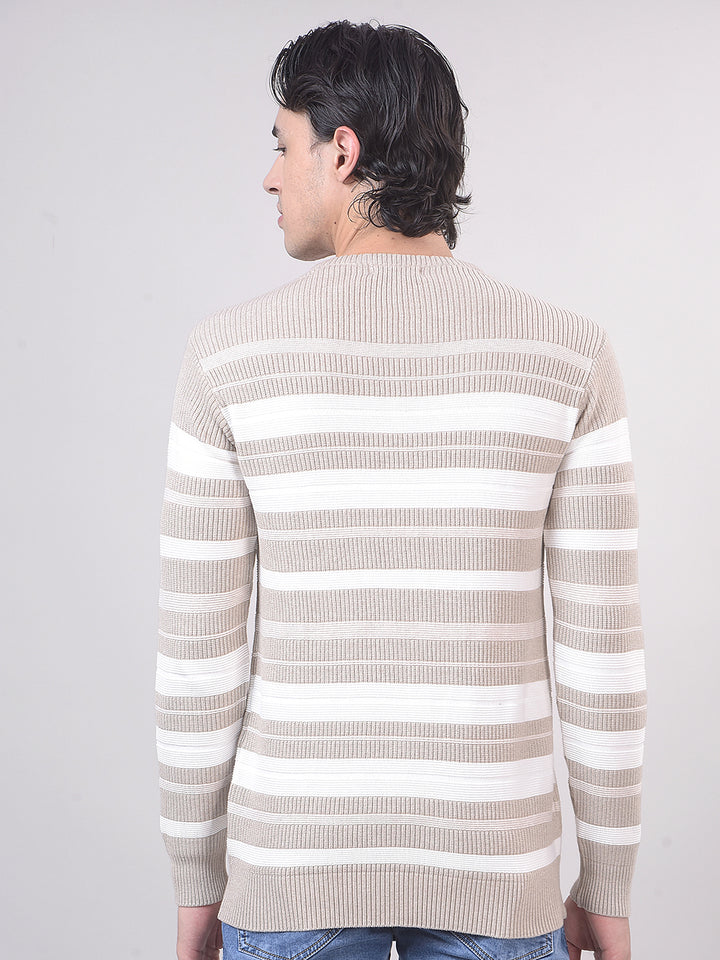 beige sweater