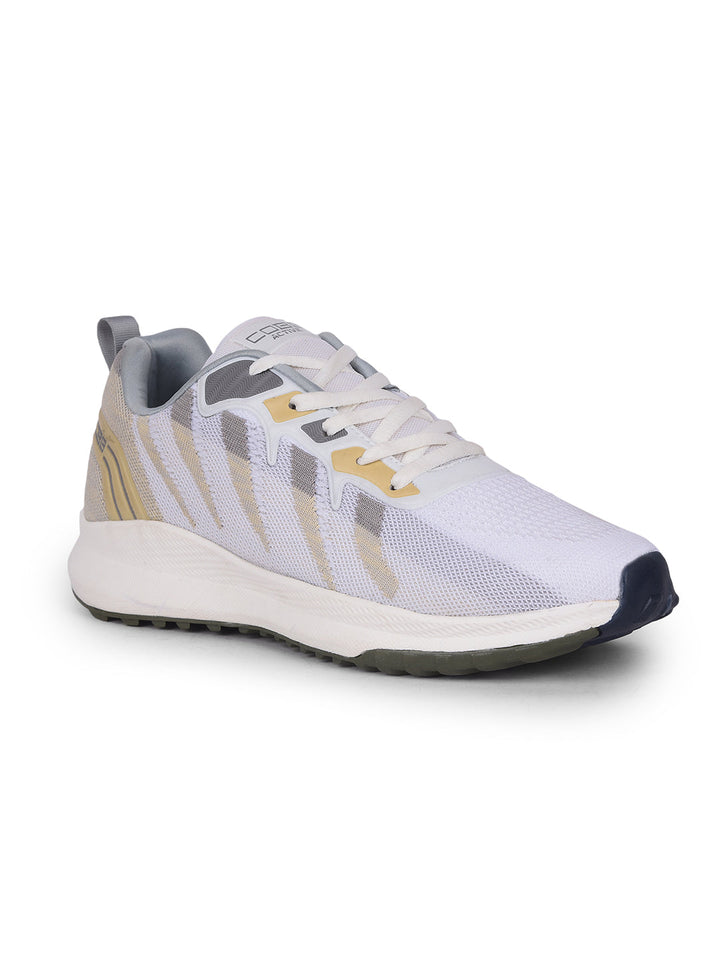 cobb mens beige running shoes