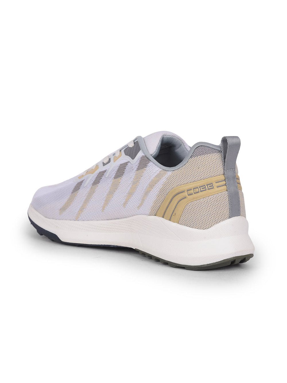 cobb mens beige running shoes