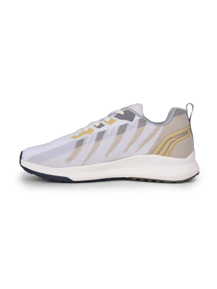 cobb mens beige running shoes