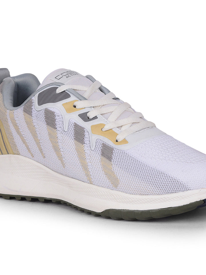 cobb mens beige running shoes