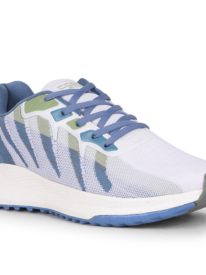 cobb mens blue running shoes