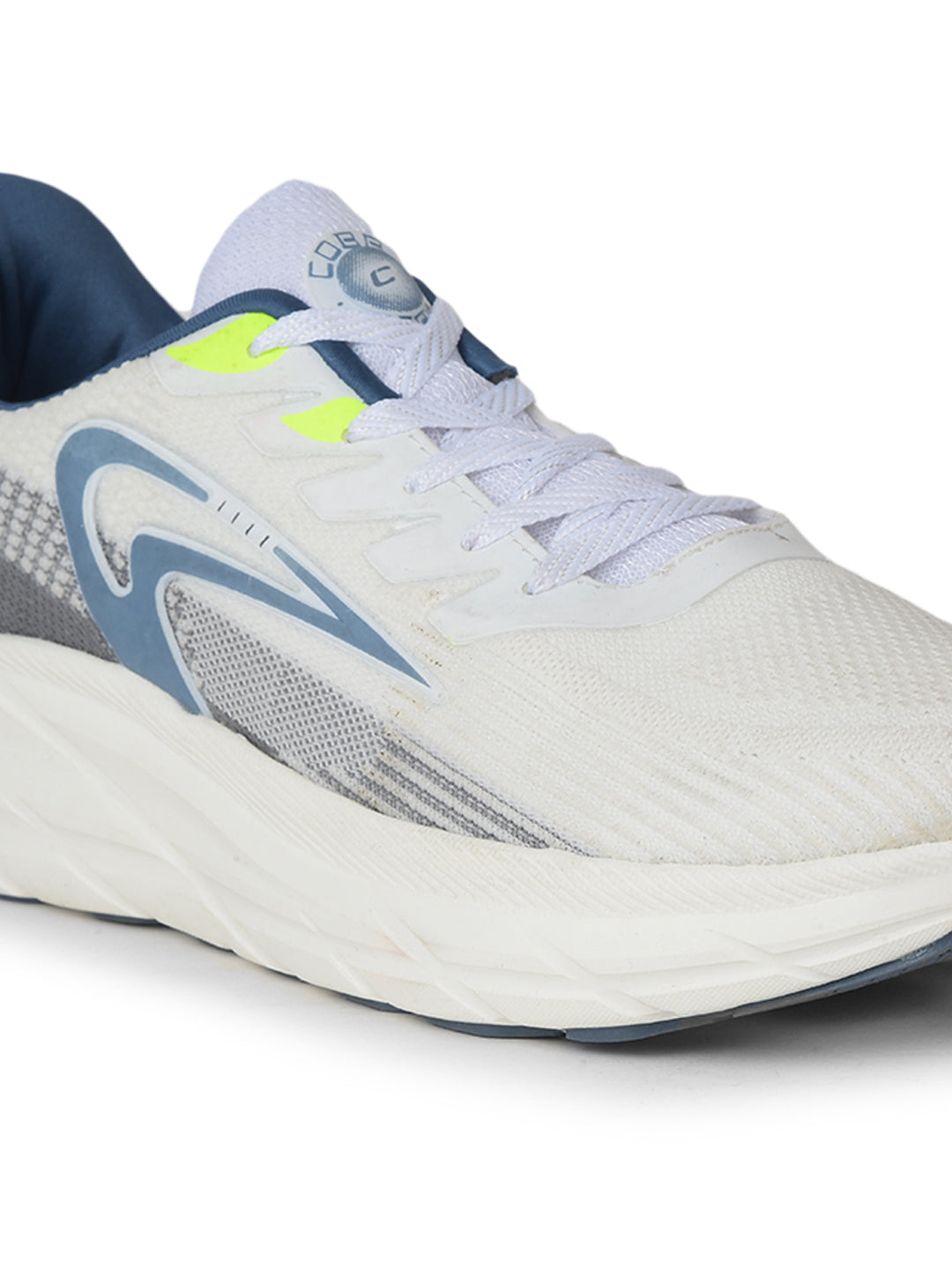 cobb men's white running shoes