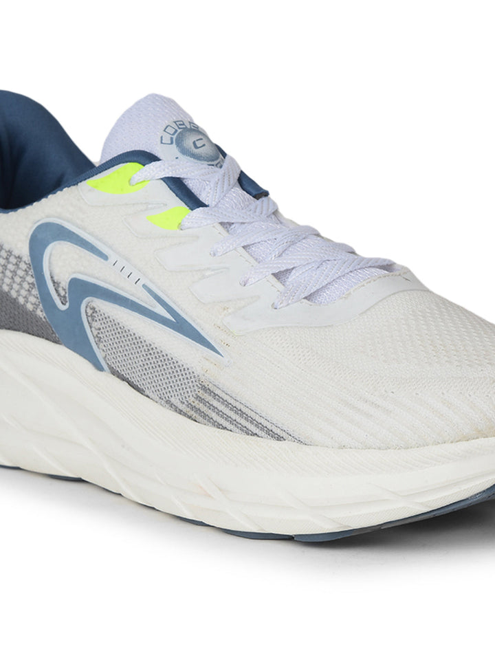 cobb men's white running shoes