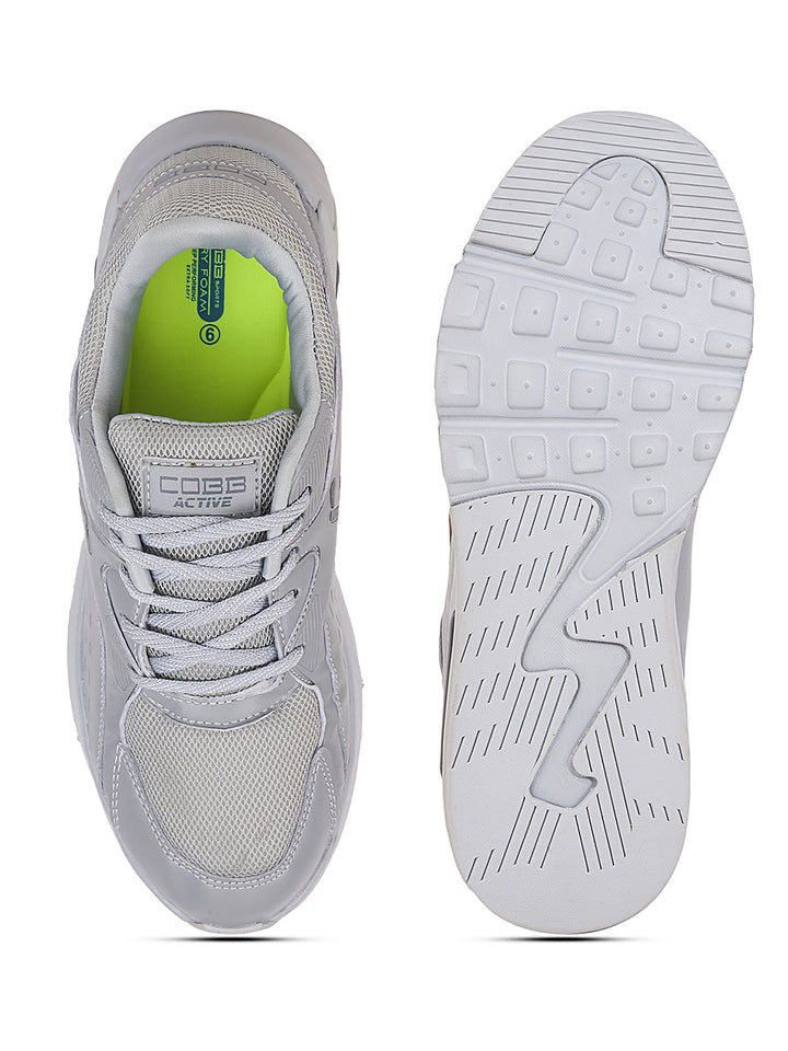 cobb men's grey walking shoes