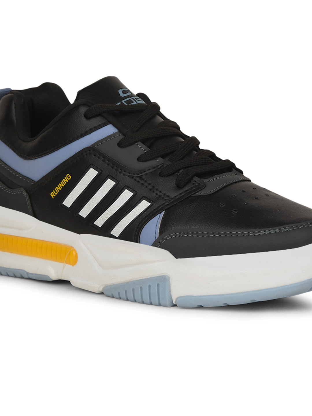 cobb men's black sky sneakers shoes