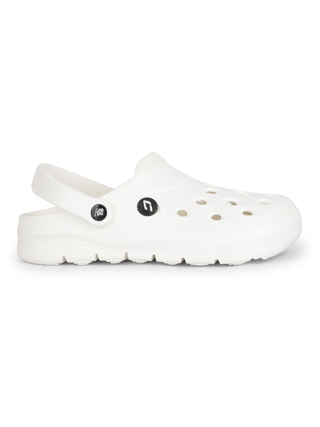 Cobb Mens White Clogs