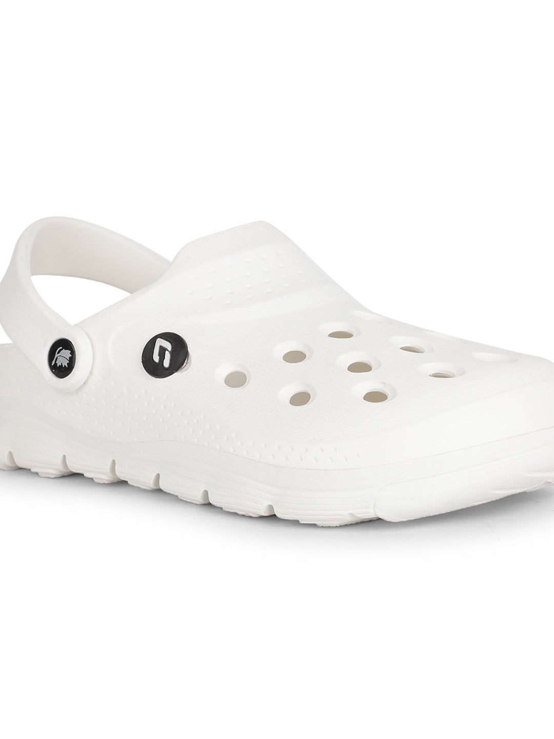 Cobb Mens White Clogs