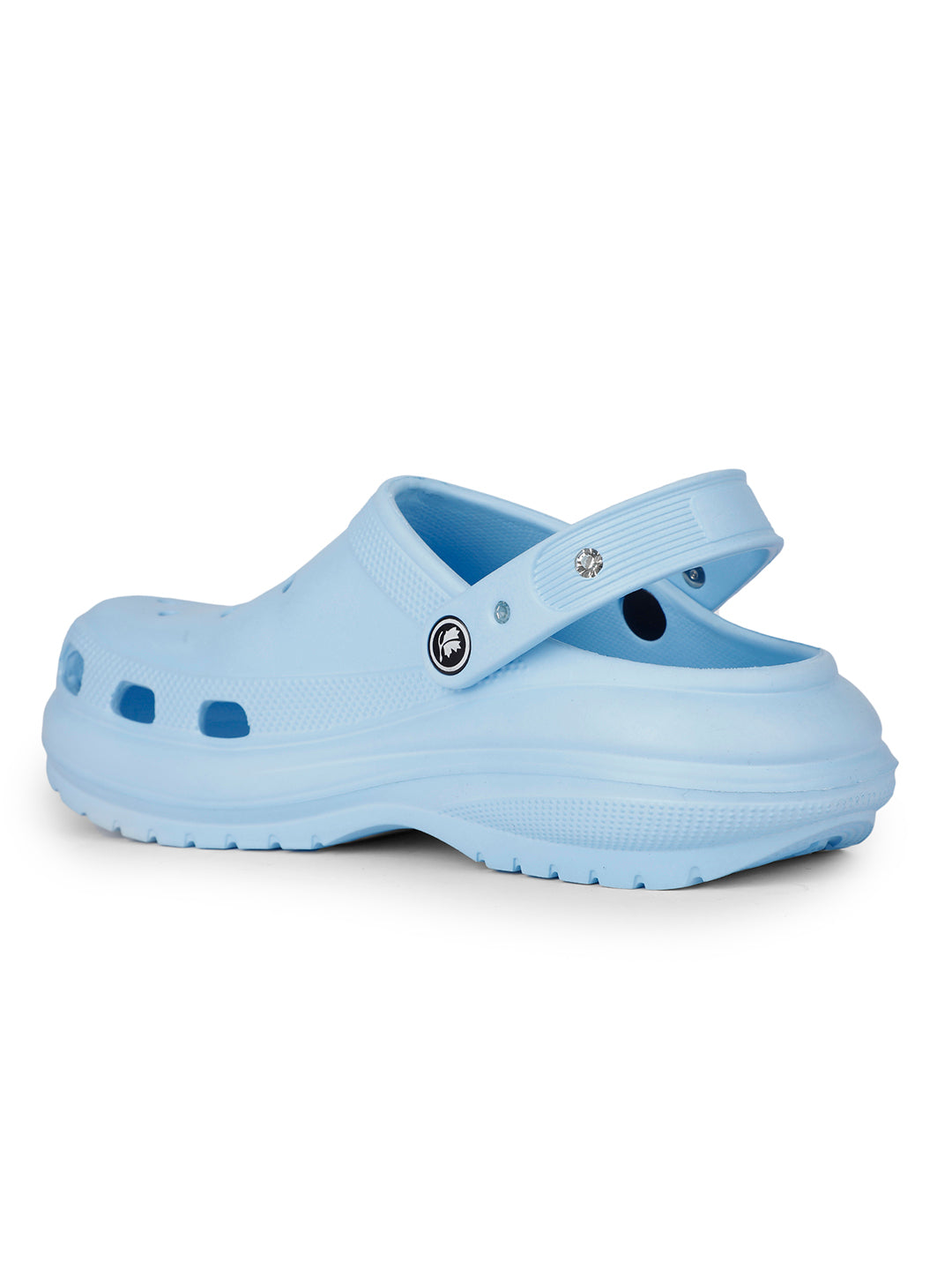 Cobb Womens Sky Blue Clogs