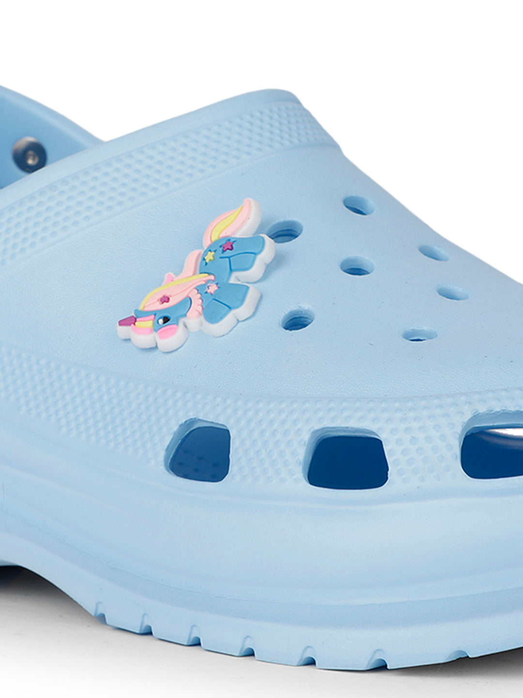 Cobb Womens Sky Blue Clogs