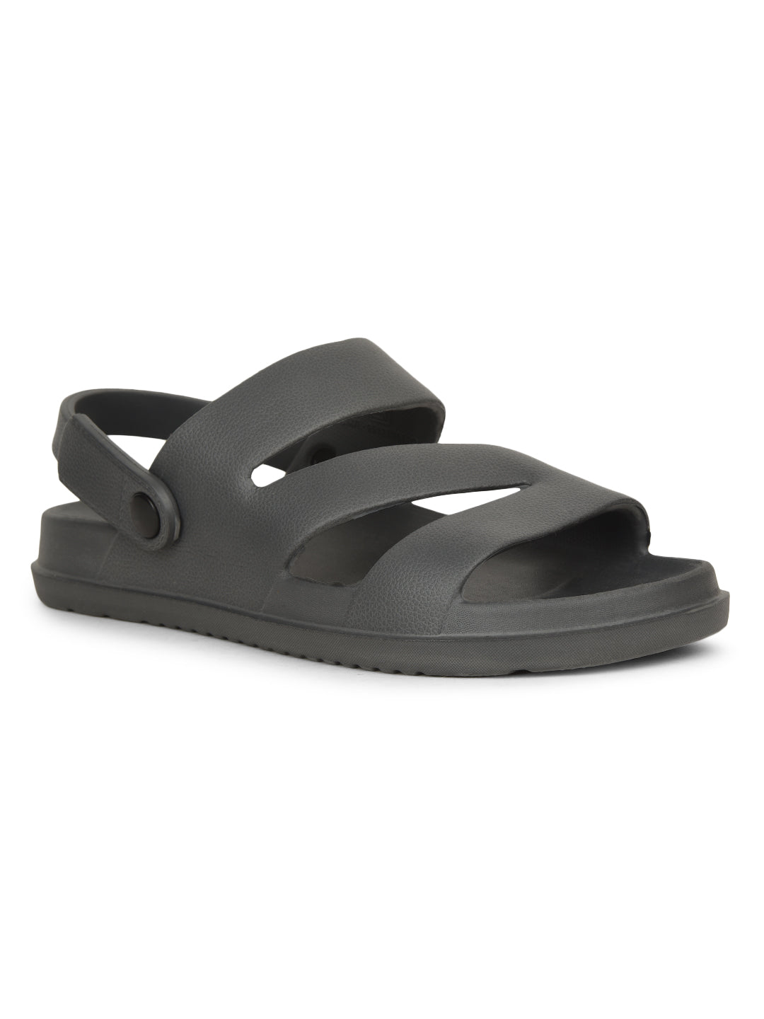 cobb men's dark grey slider sandals