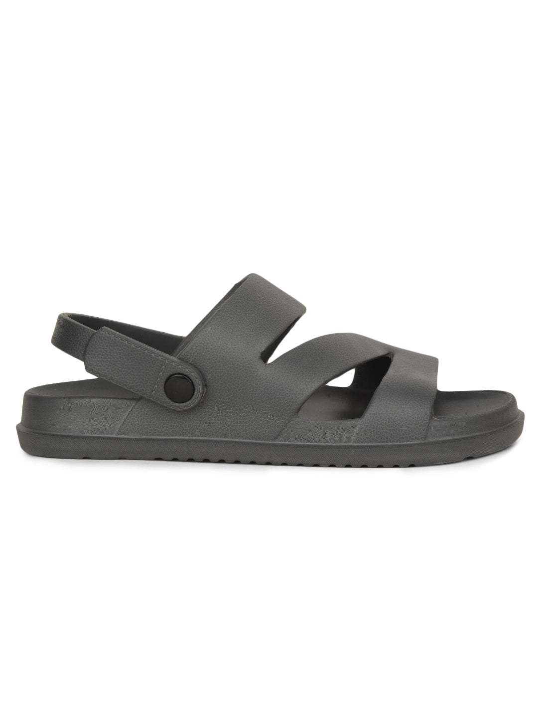 cobb men's dark grey slider sandals