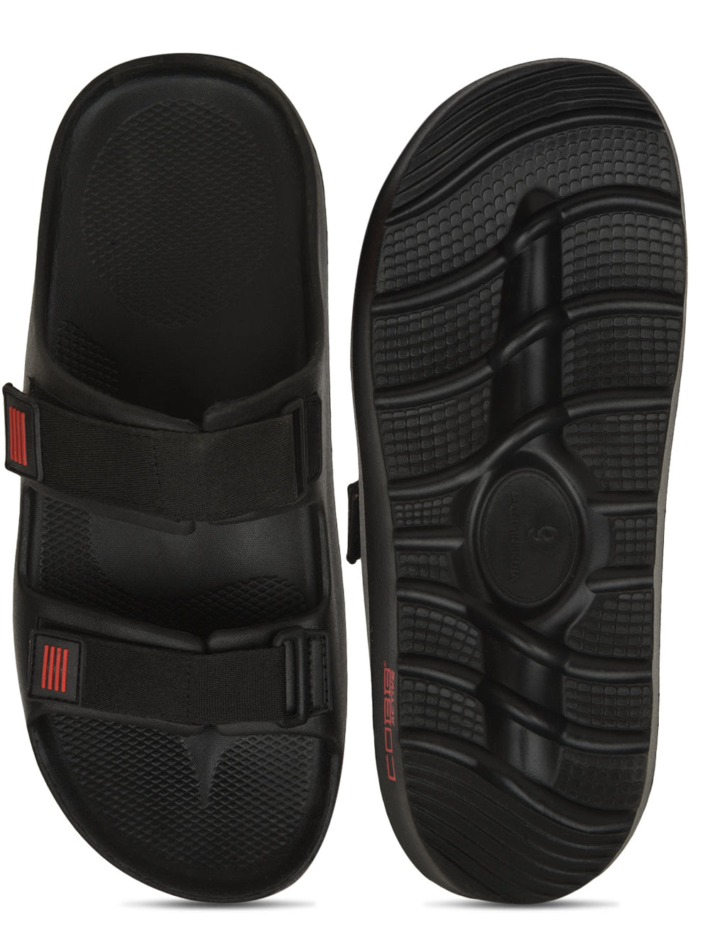 cobb men's black sliders