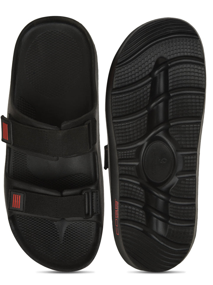 cobb men's black sliders