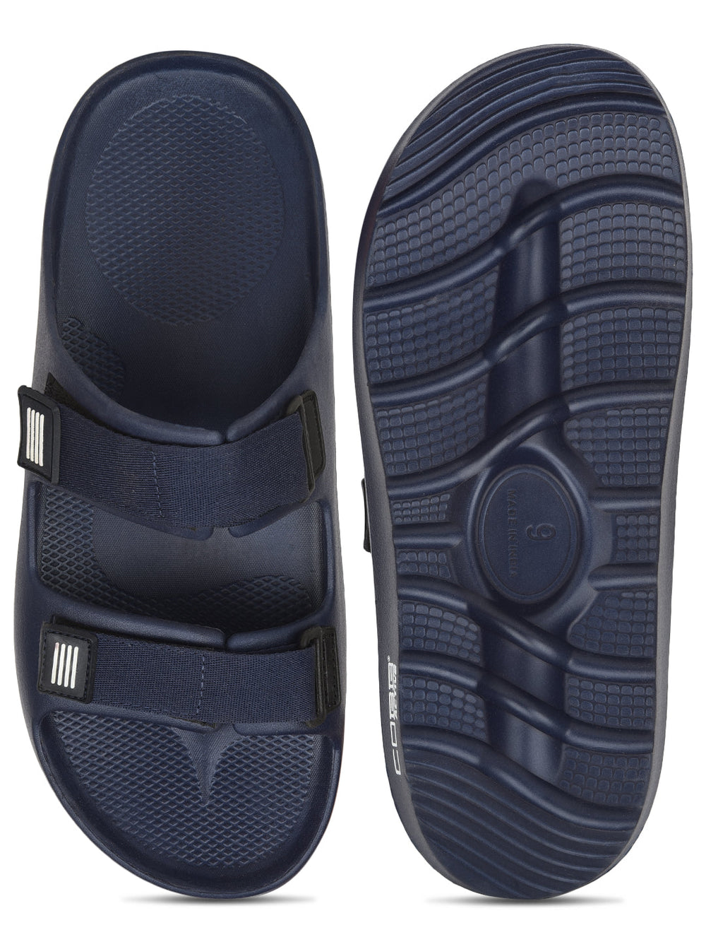 cobb men's blue sliders