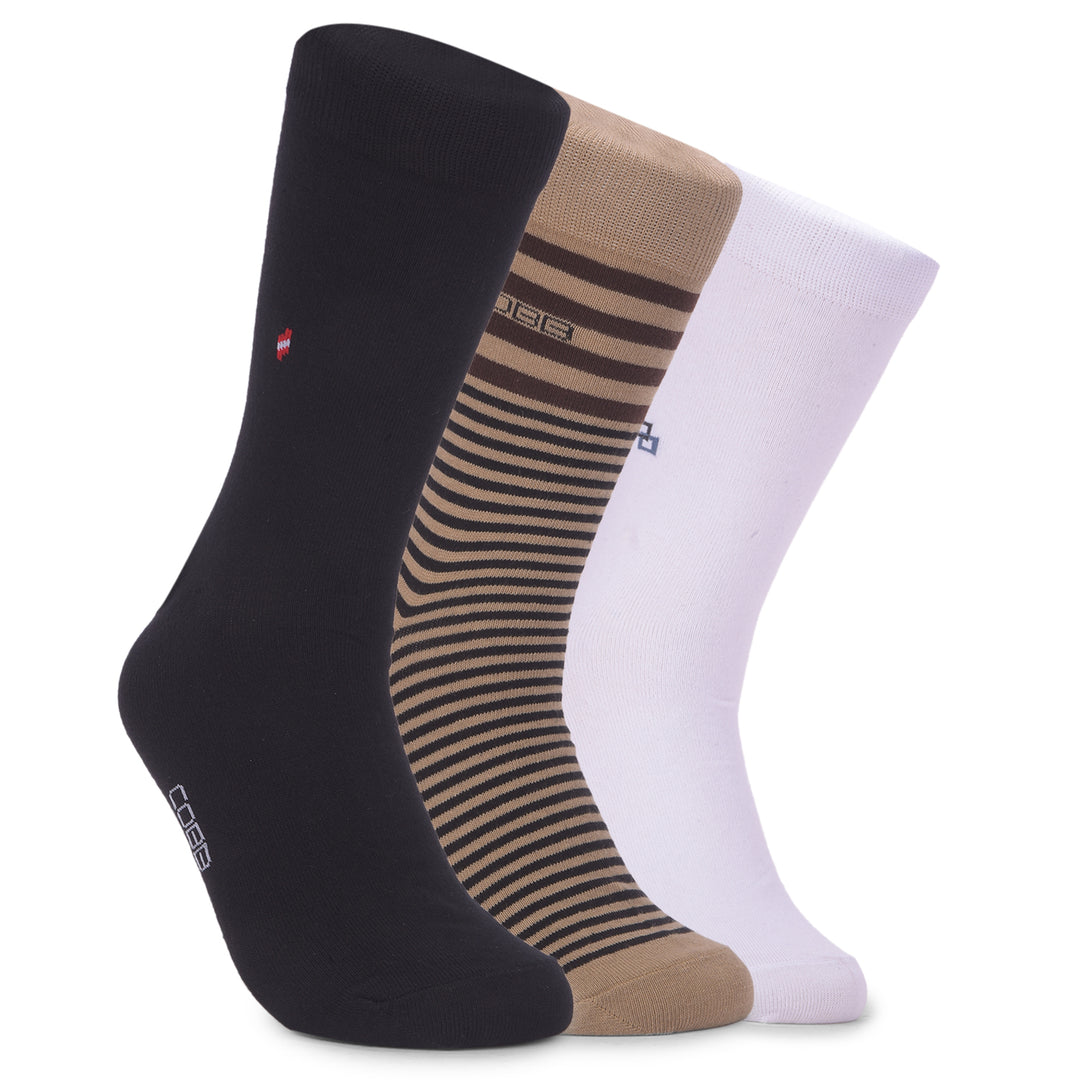 COBB PACK OF 3 ASSORTED FULL-ANKLE SOCKS
