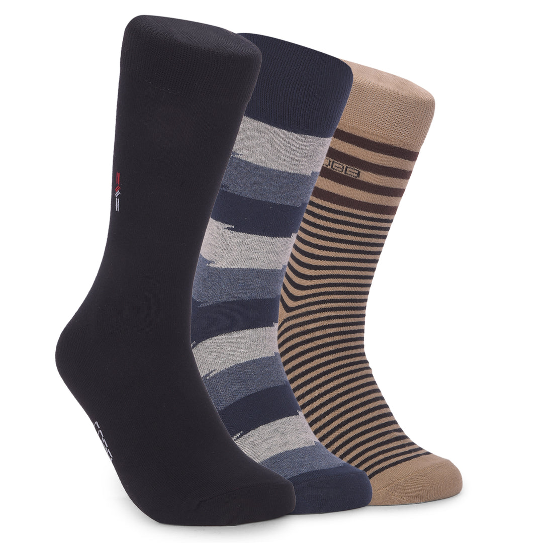 COBB PACK OF 3 ASSORTED FULL-ANKLE SOCKS