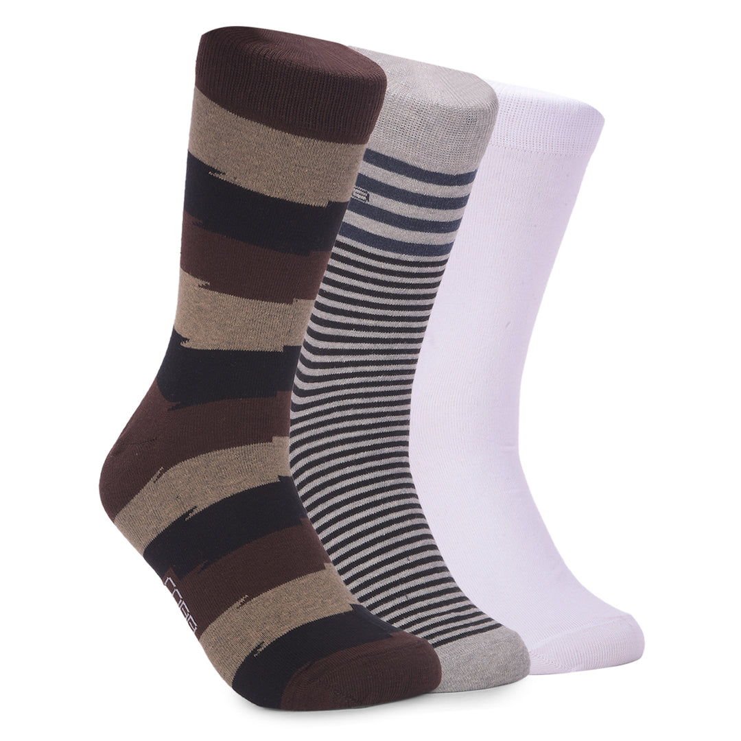 COBB PACK OF 3 ASSORTED FULL-ANKLE SOCKS